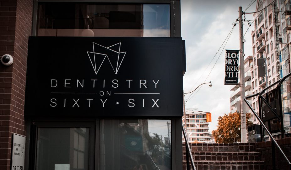 Dentistry on 66 exterior sign for CDCP information